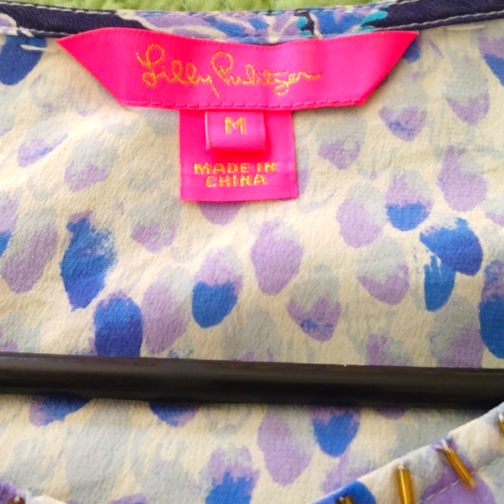 Lilly Pulitzer tunic top. M